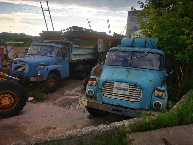 Opuszczony Tatra w Świętokrzyskie – znalezisko truck mechanic
